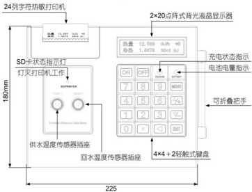 便攜式超聲波流量計(jì)(圖4) 便攜式超聲波流量計(jì)(圖4)